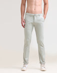 Pisa Green : Cotton Comfort Fit Pants