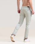 Pisa Green : Cotton Comfort Fit Pants