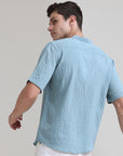 Classic Comfort: Solid Regular Fit Half Sleeve Shirt