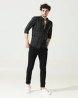 Refined Dark Green Slim Fit Shirt