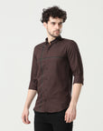 HICKORY BROWN SHIRT