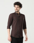 HICKORY BROWN SHIRT