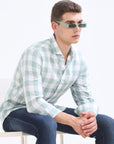 Pistachio Tapered Fit Shirt