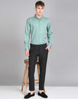 Aquagreen supima slim fit full sleeve shirt