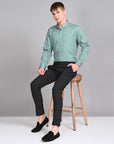 Aquagreen supima slim fit full sleeve shirt