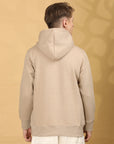 Full Sleeve Regular Fit Hoodie-Camel Brown