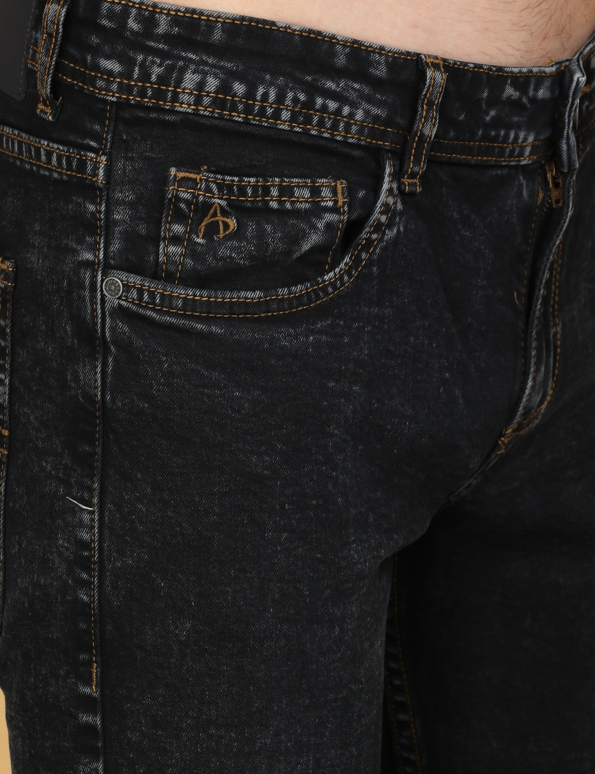 Bhukod Denim Slim Fit Pants