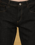 Row Black Denim Slim Fit Pants