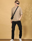 Row Black Denim Slim Fit Pants