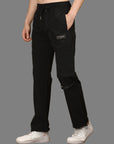 Regular Fit Black Cargo Pants