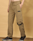 Cargo Pants - Regular Fit - Camel Brown