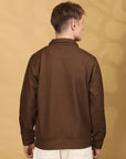 Sweat Shirt Full Sleeve Regular Fit - Brown