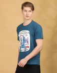 Round Neck Half Sleeve Regular Fit Air Force T-shirt