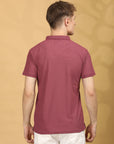 Half Sleeve Regular Fit Onion Polo T-Shirt