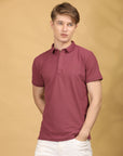 Half Sleeve Regular Fit Onion Polo T-Shirt