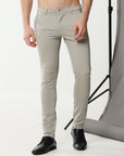 LT Grey Stretch cotton trouser