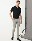 LT Grey Stretch cotton trouser