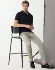 LT Grey Stretch cotton trouser