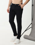 Navy Blue Stretch cotton trouser