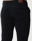 Navy Blue Stretch cotton trouser