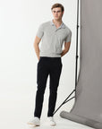 Navy Blue Stretch cotton trouser