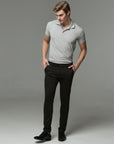 Dark Olive Stretch cotton trouser