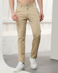 Sand Stretch cotton trouser