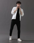 White Versatile Dual-Pocket Shirt