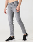 Address Grey denim Slim fit