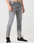 Address Grey denim Slim fit