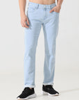 Address Ice blue denim Slim fit