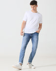 Light blue Address denim Slim fit