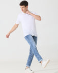 Light blue Address denim Slim fit