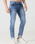 Light blue Address denim Slim fit