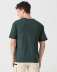 Lost reality Green half sleeve tee