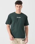 Lost reality Green half sleeve tee