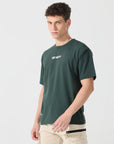 Lost reality Green half sleeve tee