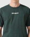 Lost reality Green half sleeve tee