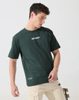 Lost reality Green half sleeve tee