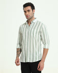 SAGE GREEN SLIM FIT SHIRT