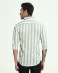 SAGE GREEN SLIM FIT SHIRT