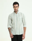 SAGE GREEN SLIM FIT SHIRT