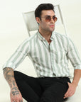 SAGE GREEN SLIM FIT SHIRT