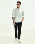 SAGE GREEN SLIM FIT SHIRT