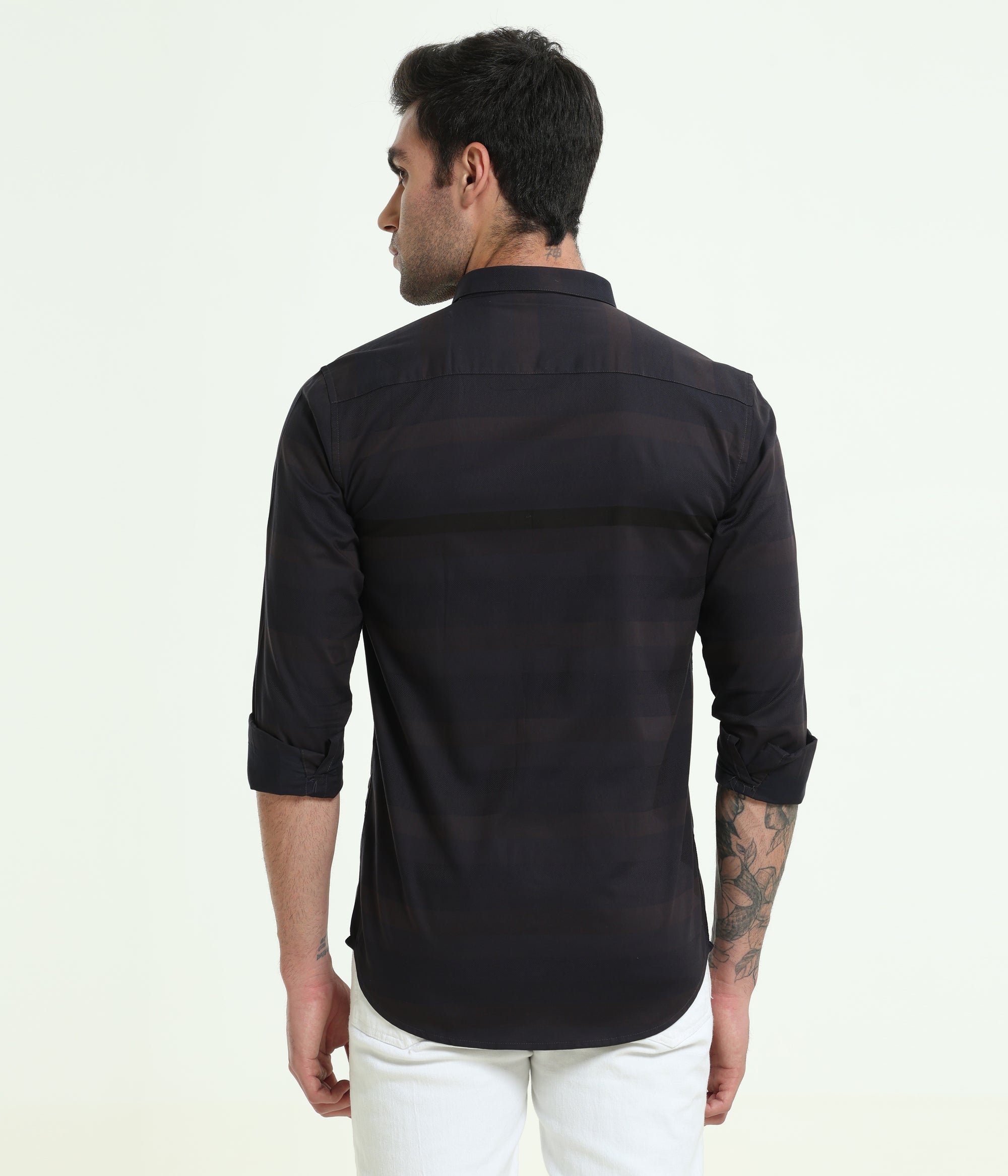 FULL SLEEVE DARK SMOKIE SHIRT