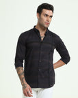 FULL SLEEVE DARK SMOKIE SHIRT