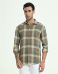 SAGE GREEN SLIM FIT SHIRT