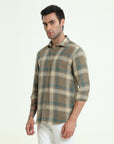 SAGE GREEN SLIM FIT SHIRT