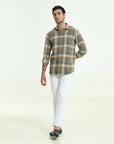 SAGE GREEN SLIM FIT SHIRT