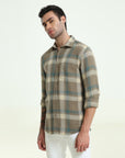 SAGE GREEN SLIM FIT SHIRT